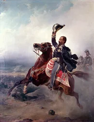 Porträt von Viktor Emanuel II. (1820-78) König von Sardinien und Italien